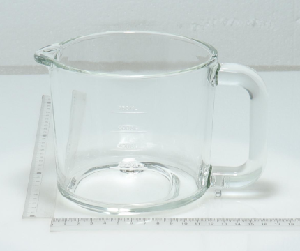 破壁机接浆杯 食物杯 MJ-M1 MJ-PB80X3 高硼玻璃透明 1.0L家电配件