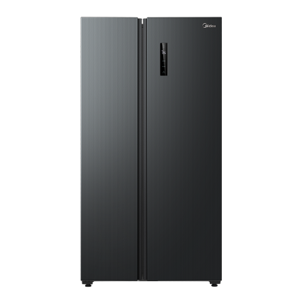 605升冰箱对开门净味除菌风冷无霜大容量囤货智能可嵌入冰箱BCD-605WKPZM(E) 炭灰-浮光