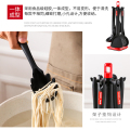 WUC抗菌硅胶厨具7件套套装/一体黑色