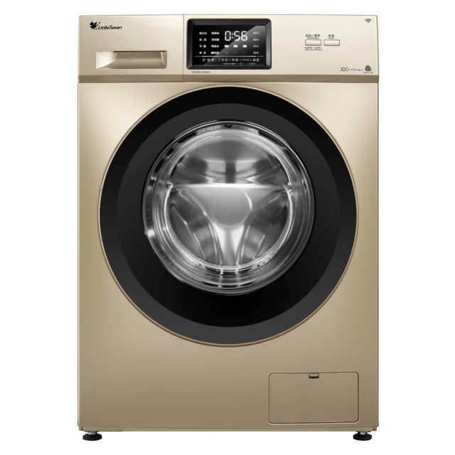 小天鹅10KG滚筒洗衣机 立体除菌防护 双重稳定振幅小 智能家电 TG100V120WDG