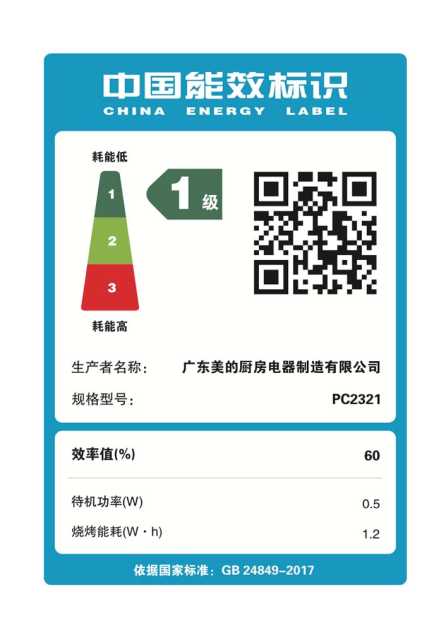 【易见】智能wifi 家用复古微波炉 两种烧烤模式 电子操作 白色 可联网智能 PC2321W
