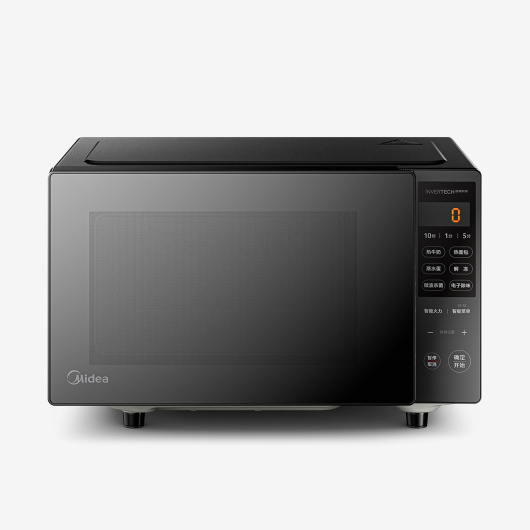 美的 微波炉 800W平板速热 智能菜单 智能变频 PM20M3 20L 黑色  同款PM20M2