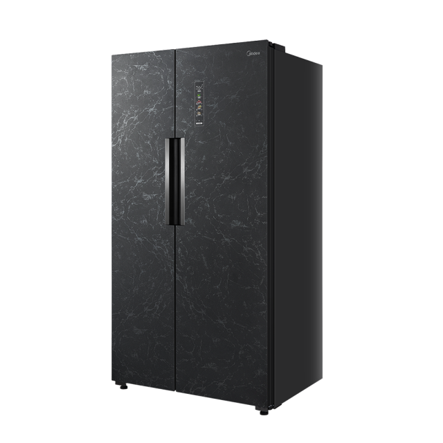 美的 冰箱 BCD-602WKGPZM 星耀灰-云墨