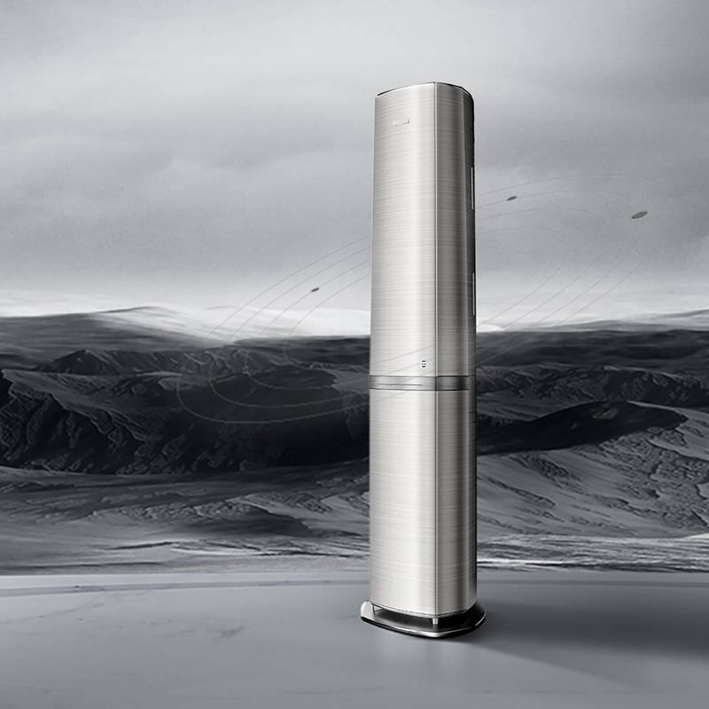 KFR-72LW/CE1H-F 变频 柜机套机 钛白金 COLMO