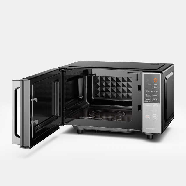 美的微碳系列 微波炉烤箱一体机M5 双模烧烤 PC20M5W 新版本取消WiFi功能