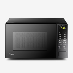 美的 变频微波炉 20L 转盘360°均匀加热 智能解冻 微波杀菌 PM20M1