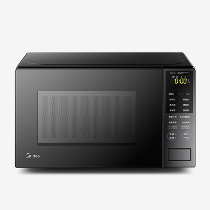 美的 变频微波炉 20L 转盘360°均匀加热 智能解冻 微波杀菌 PM20M1