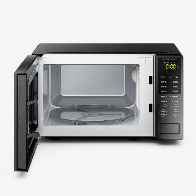 美的 变频微波炉 20L 转盘360°均匀加热 智能解冻 微波杀菌 PM20M1