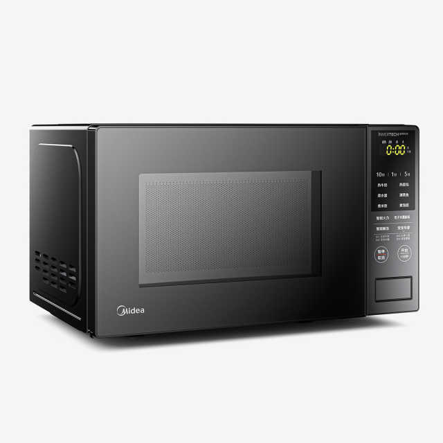 美的 变频微波炉 20L 转盘360°均匀加热 智能解冻 微波杀菌 PM20M1
