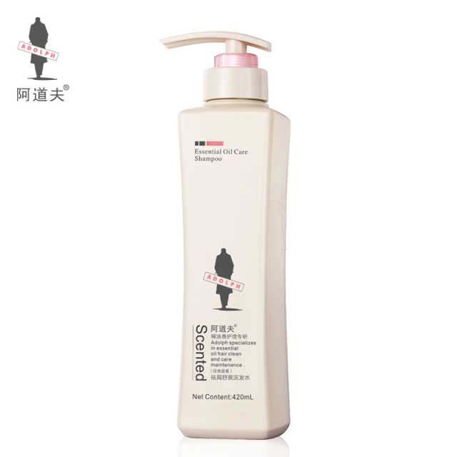 阿道夫祛屑舒爽洗发水420ml 控油去屑止痒洗发露 精油香氛经典留香洗发乳液