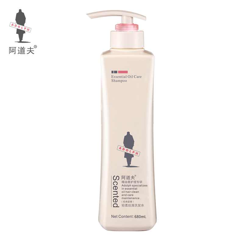 阿道夫精油香护理专研洗发水  轻柔丝滑   680ml