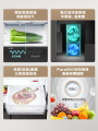 东芝十字门冰箱 472升速冷冰鲜 空间净味 一级变频 GR-RF496WE-PM137 绸缎灰