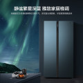 对开门冰箱 603升 一级双变频 PT净味抗菌 调湿空间BCD-603WKGPZM(E) 深空蓝