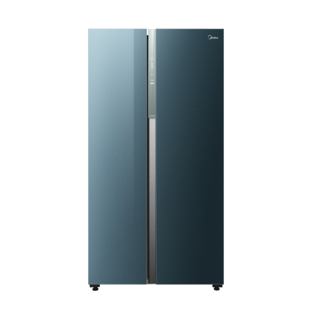【净味收纳师】美的大容量对开门冰箱9分钟急速净味冷冻 BCD-600WKGPZMA(E)