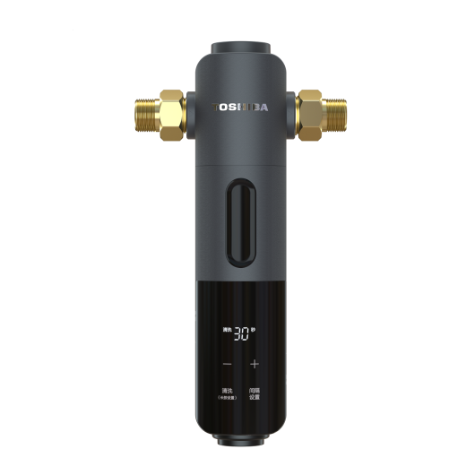 东芝（TOSHIBA）TQ40-02 前置过滤器 7T/h 自动冲洗 莫兰迪灰 精细过滤  配件包