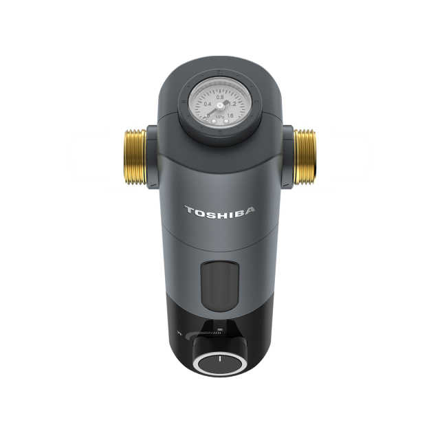 东芝（TOSHIBA）TQ40-02 前置过滤器 9T/h 自动冲洗 莫兰迪灰 精细过滤  配件包
