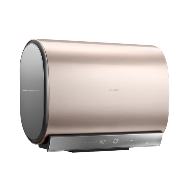 COLMO电热水器80升纤薄扁桶 12倍增容速热双胆储水式家用 3200W 免换镁棒DQ8032
