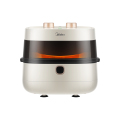 美的空气炸锅 KZE4501W 1400w+双旋+可视+翻盖