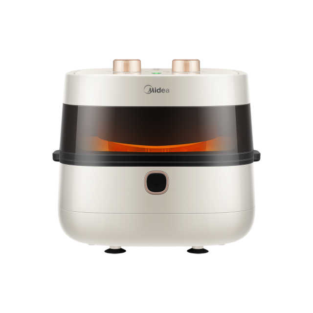 美的空气炸锅 KZE4501W 1400w+双旋+可视+翻盖