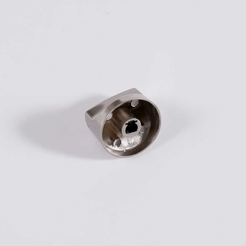 美的灶具配件 旋钮组件 Q535BW.2-2 锌铝合金 Φ8 电镀拉丝 原色 0 右