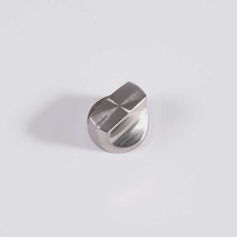 美的灶具配件 旋钮组件 Q535BW.2-2 锌铝合金 Φ8 电镀拉丝 原色 0 右