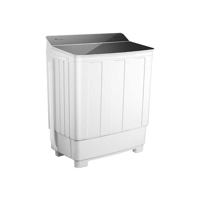 TP100VH60E 双桶洗衣机 极地白 门盖巴赫银 钢化玻璃 / 220V,1Ph 50Hz