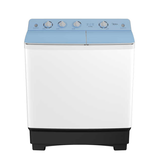 MP120VK50E 双桶洗衣机 极地白 门盖三星透明蓝 塑料门盖 / 220V,1Ph 50Hz