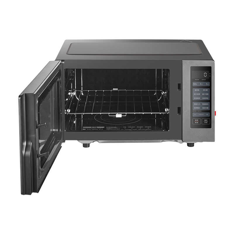 美的变频家用微波炉烧烤炉一体机23升一级能效一键断电轻音 PC23W6
