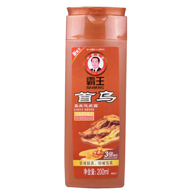 霸王首乌乌发洗发露200ml