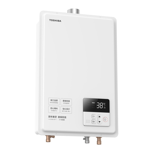 东芝（TOSHIBA）JSG30-TG3 平衡式燃气热水器 （需额外购买烟管（10元）） 3D安防