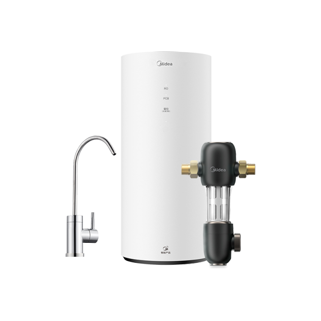 【净水套装】400G大通量 五级精滤 6T/H大通量 花生400+前置48