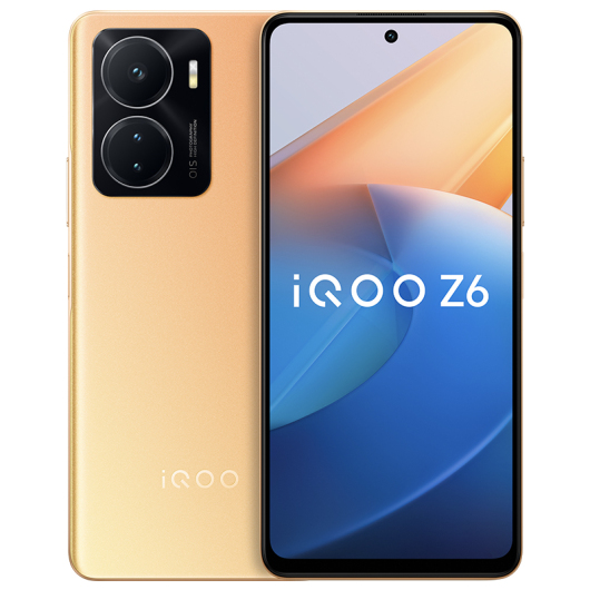 vivo iQOO Z6 8GB+128GB 金橙 80W闪充 6400万像素光学防抖 5G智能手机