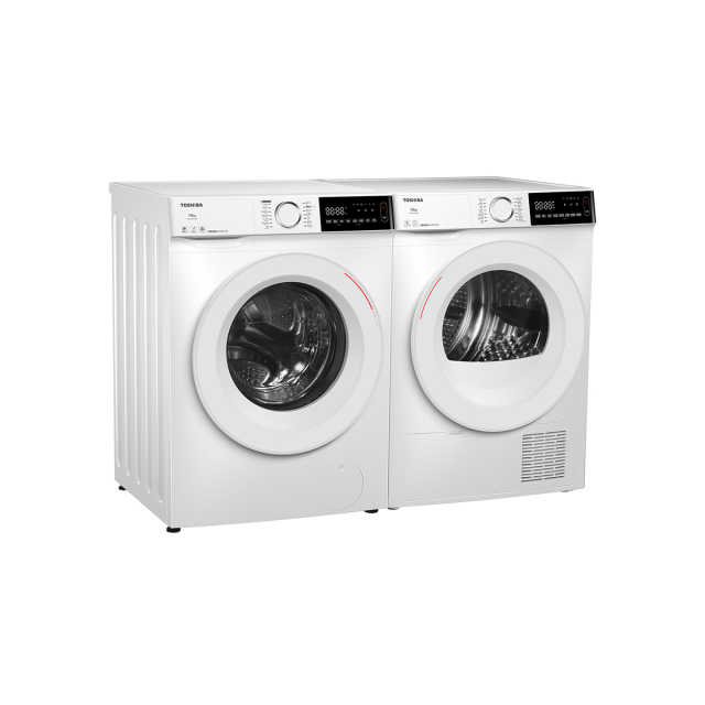 【东芝T13】洗烘套装 10KG+10KG 洗烘双变频DG-10T13B+DH-10T13B