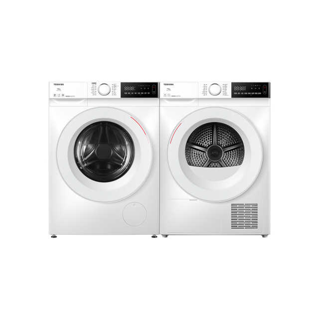 【东芝T13】洗烘套装 10KG+10KG 洗烘双变频DG-10T13B+DH-10T13B