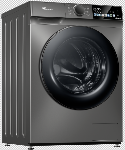 TG100M01T 滚筒洗衣机 金属钛 220V,1Ph 50Hz 转速1200 带银离子
