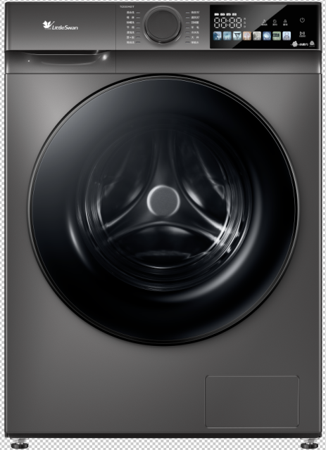 TG100M01T 滚筒洗衣机 金属钛 220V,1Ph 50Hz 转速1200 带银离子
