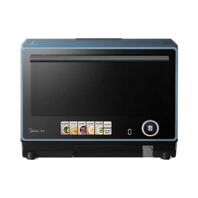 美的（Midea）寻味pro系列 台式微蒸烤炸一体机 304不锈钢内胆 空气炸料理炉微波炉（G3E）