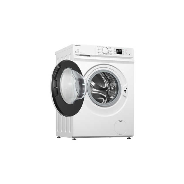 【东芝大白桃】滚筒洗衣机 10KG变频电机 UFB超微泡 澎湃巨浪洗DG-10T11B