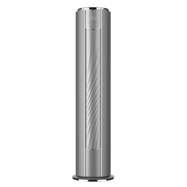 美的空调舒适星 KFR-72LW/BDN8Y-YB233(1)A 变频 柜机套机 钛钢灰 美的