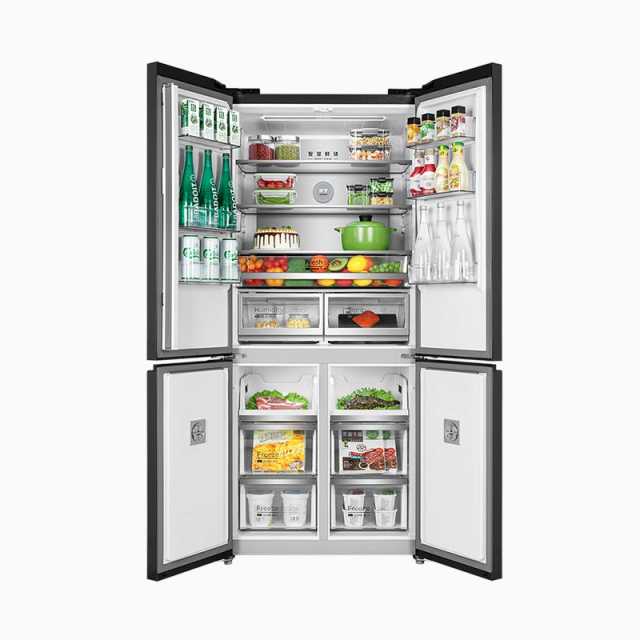 美的 冰箱 BCD-482WSGPZM(E) 墨兰灰-观澜