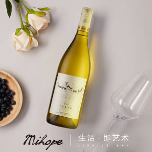 美贺庄园干白葡萄酒 柠檬黄色 750ml