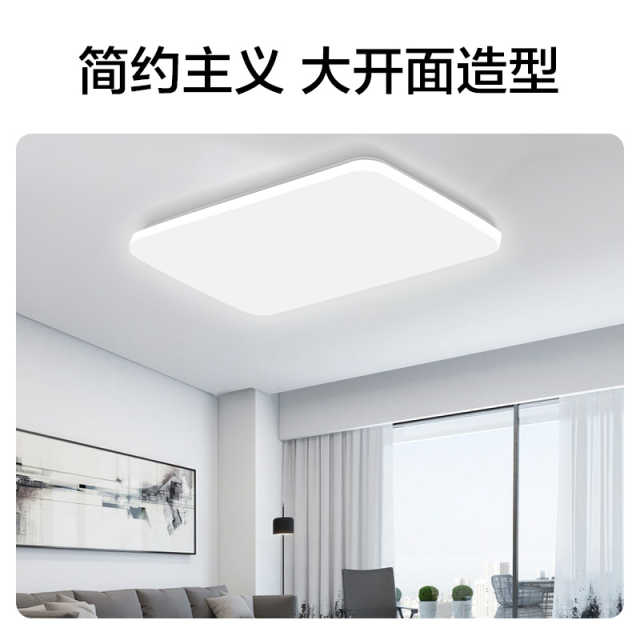 吸顶灯/客厅灯 明轩X905智能 100W WIFI调光调色 简约白 MXD100-M/K-F39