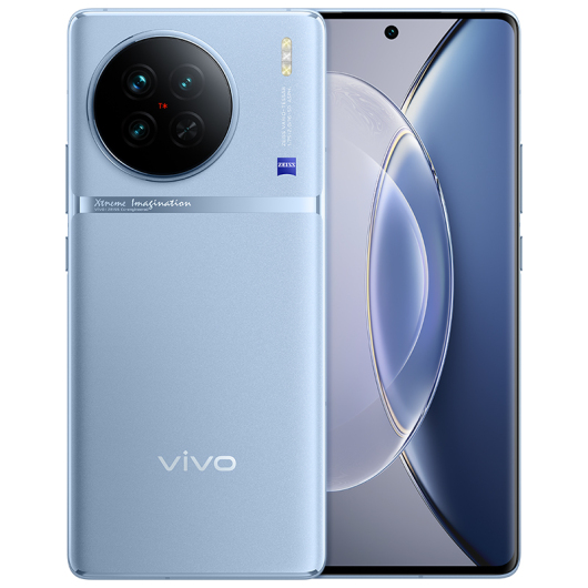vivo X90 12GB+256GB 冰蓝 天玑9200旗舰芯片 自研芯片V2 120W闪充 手机