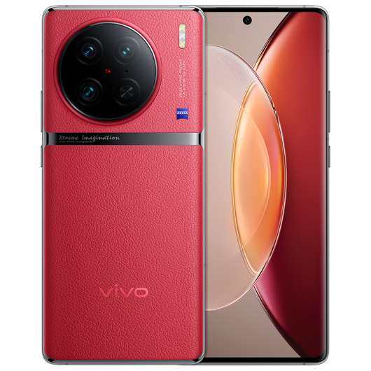 vivo X90 Pro 12GB+256GB 华夏红 蔡司T*主摄 天玑9200 120W闪充手机