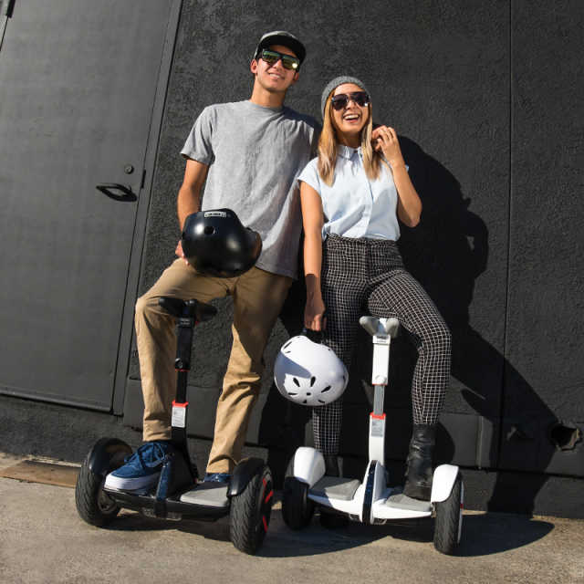 Ninebot九号平衡车minipro白色电动成人儿童腿控锂电代步双轮车体感车