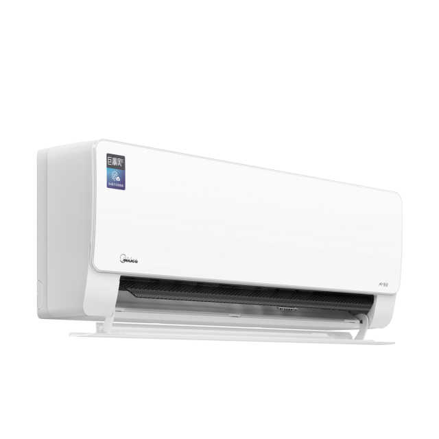 美的空调巨瀑风E KFR-35GW/C1-1 变频 分体套机 极地白 美的【爆款推荐】