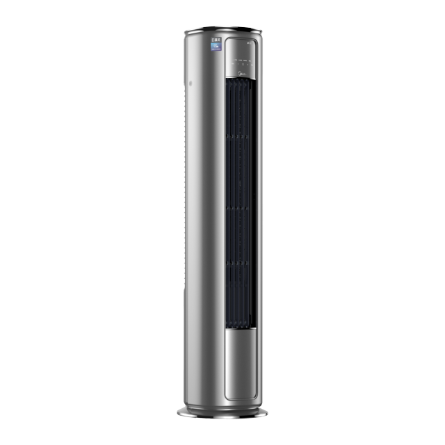 美的空调巨瀑风 KFR-72LW/BDN8Y-VC201(1) 变频 柜机套机 钛钢灰 美的