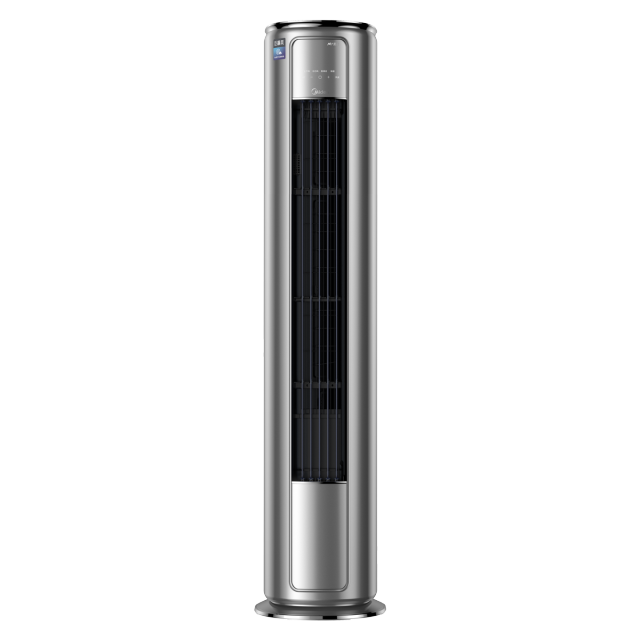 美的空调巨瀑风 KFR-72LW/BDN8Y-VC201(1) 变频 柜机套机 钛钢灰 美的
