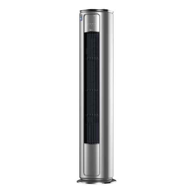 美的空调巨瀑风 KFR-72LW/BDN8Y-VC201(1) 变频 柜机套机 钛钢灰 美的
