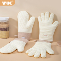 WUC硅胶隔热手套-【五指款19cm】